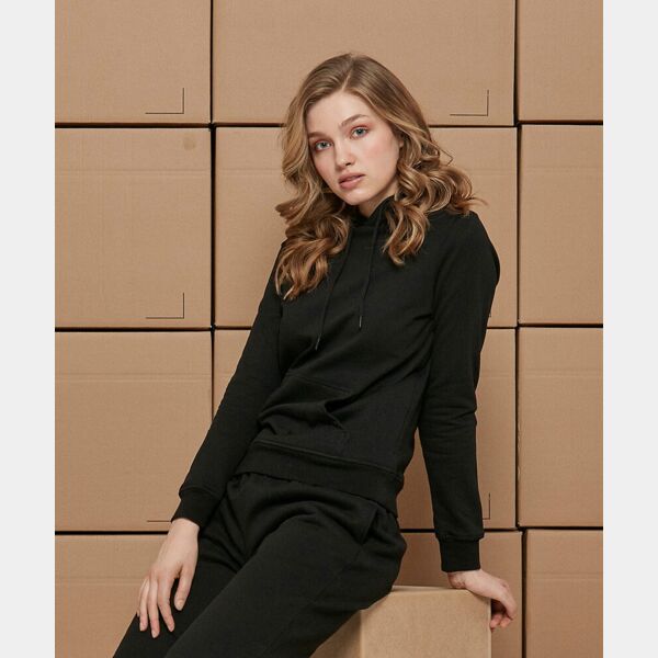 Women's basic hoodie Thumbnail