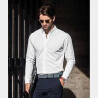 Kingston – stretch deluxe piqué shirt Thumbnail