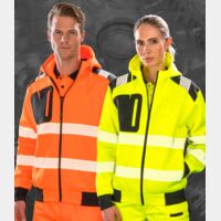 Result Genuine Recycled Safety Zip Hoodie Thumbnail