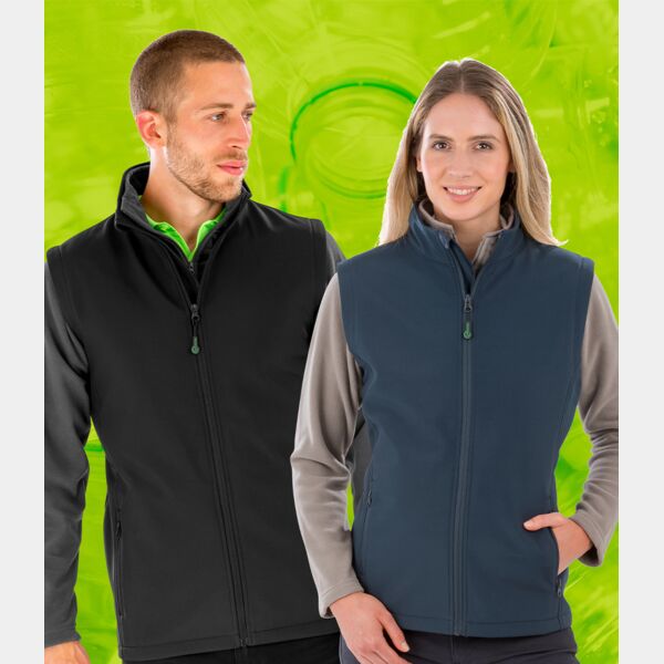 Result Genuine Recycled Ladies Printable Soft Shell Bodywarmer Thumbnail