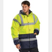 Portwest Hi-Vis Contrast Traffic Jacket Thumbnail