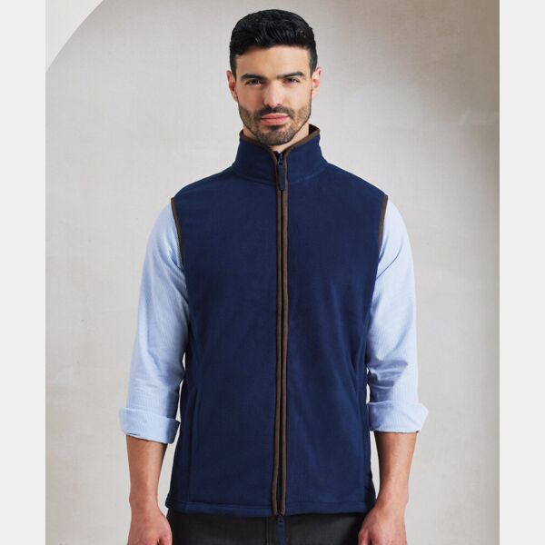 Artisan fleece gilet Thumbnail