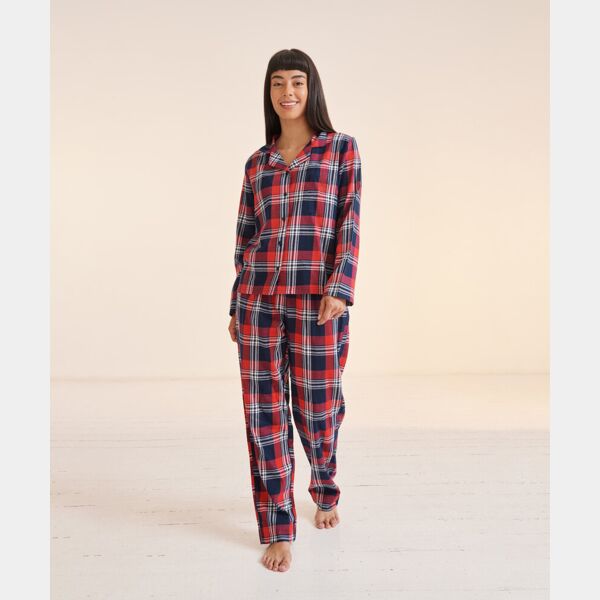 Women's tartan lounge Set Thumbnail