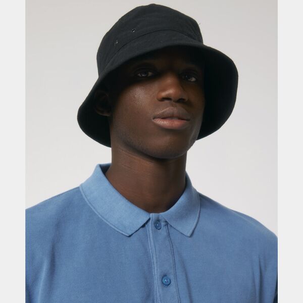 Bucket hat with metal eyelets (STAU893) Thumbnail