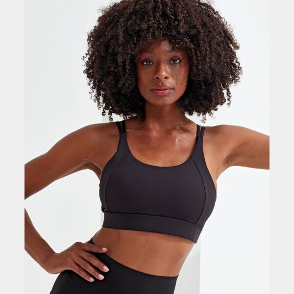 Women's TriDri® crossback sports bra (medium impact) Thumbnail
