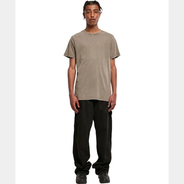 Acid washed round neck tee Thumbnail