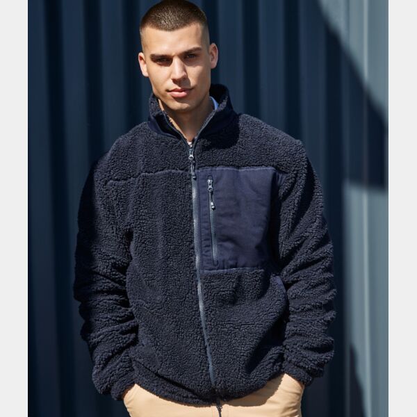 Front Row Recycled Sherpa Fleece Jacket Thumbnail