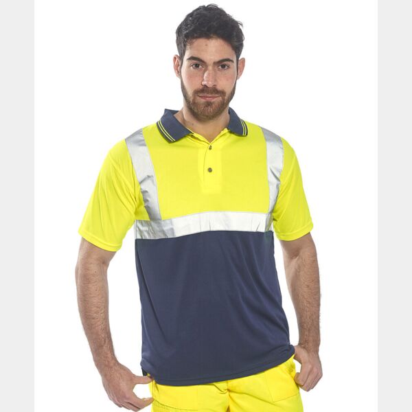 Two-tone polo (S479) Thumbnail