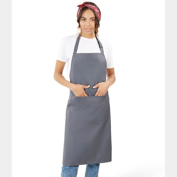 Brand Lab Organic/Recycled Bib Pocket Apron Thumbnail