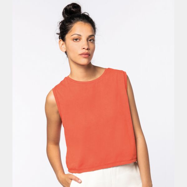 Native Spirit Ladies Cropped Tank Top Thumbnail