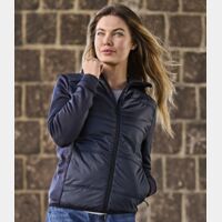 Tee Jays Ladies Hybrid-Stretch Hooded Jacket Thumbnail