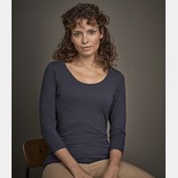 Tee Jays Ladies Stretch 3/4 Sleeve T-Shirt Thumbnail