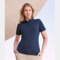 Women’s recycled polyester polo shirt Thumbnail