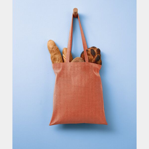 Recycled cotton shopper long handle Thumbnail