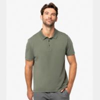 Native Spirit Washed Jersey Polo Shirt Thumbnail