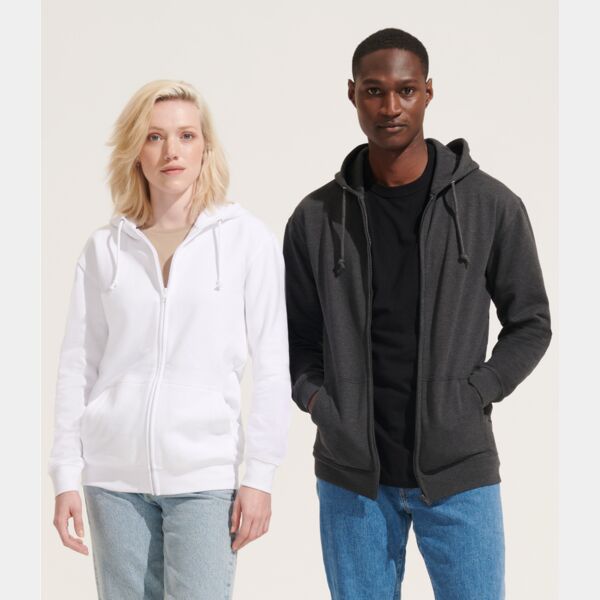 SOL'S Unisex Carter Full Zip Hoodie Thumbnail
