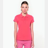 Kariban Ladies Short Sleeve Piqué Polo Shirt Thumbnail