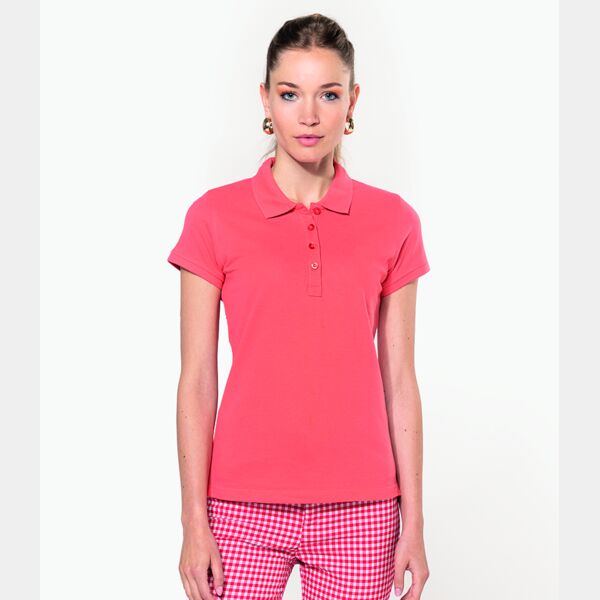 Kariban Ladies Short Sleeve Piqué Polo Shirt Thumbnail