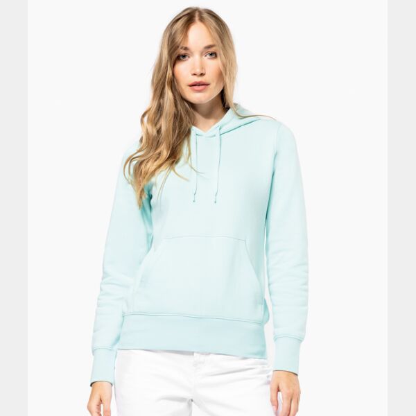 Kariban Ladies Eco Friendly Hooded Sweatshirt Thumbnail