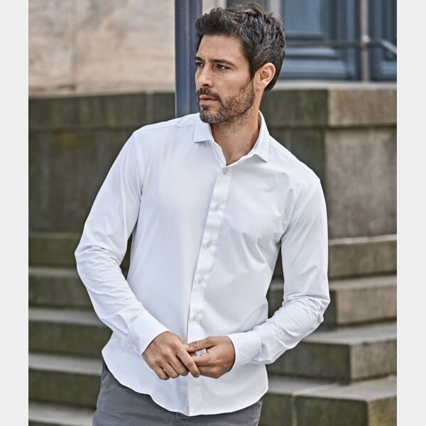 Tee Jays Active Stretch Long Sleeve Shirt Thumbnail