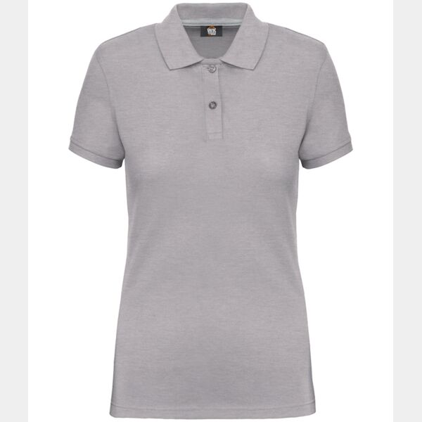 WK Designed to Work Ladies Anti-Bacterial Piqué Polo Shirt Thumbnail