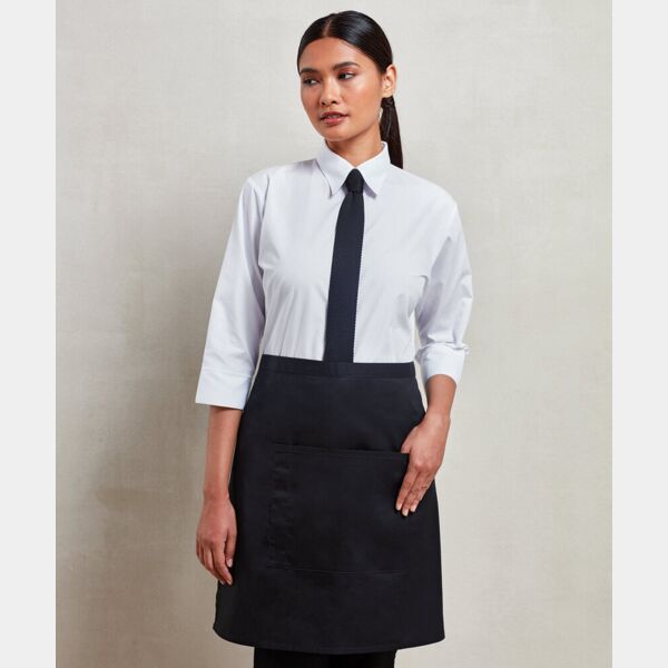 ‘Colours collection’ mid-length pocket apron Thumbnail