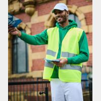 Pro hi-vis two-band easy print vest Thumbnail
