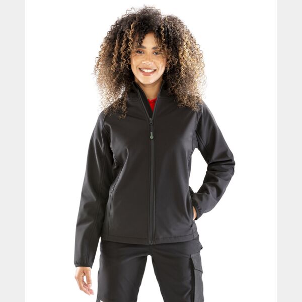 Women’s recycled 3-layer printable hooded softshell Thumbnail