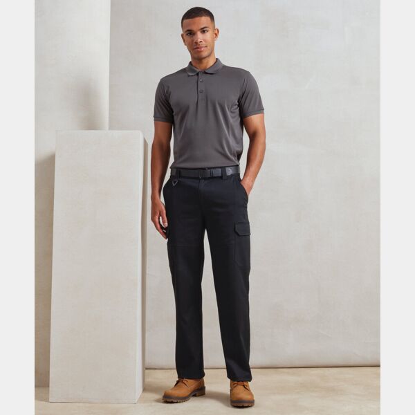 Stretchchecker work cargo trousers Thumbnail