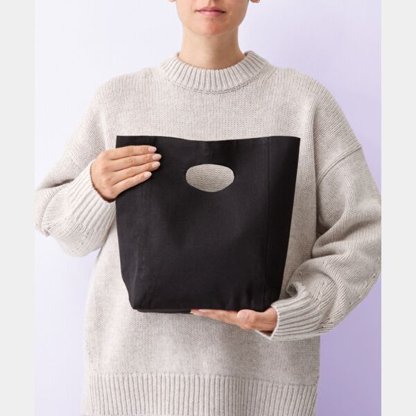 Recycled premium canvas lunch bag Thumbnail