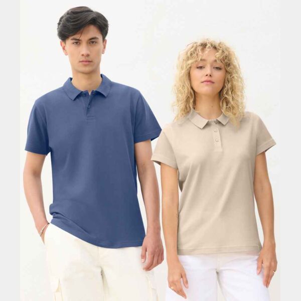 SOL'S Unisex Pulse Twin Piqué Polo Shirt Thumbnail