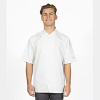 ADC Short Sleeve Asymmetric Chef's Jacket Thumbnail
