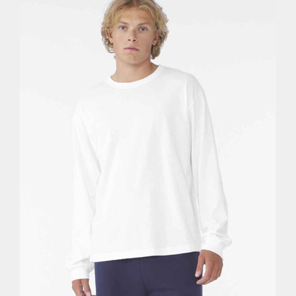 Canvas Unisex Heavyweight Long Sleeve Boxy T-Shirt Thumbnail