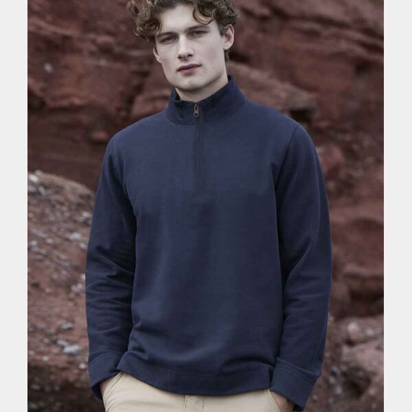 Front Row Premium Piqué 1/4 Zip Top Thumbnail