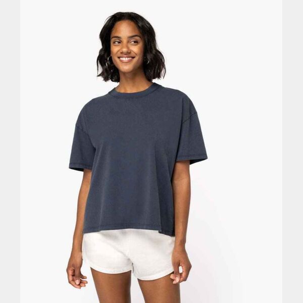 Native Spirit Ladies Oversize Washed Effect T-Shirt Thumbnail