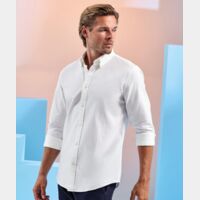 Men’s cotton long sleeve Oxford shirt Thumbnail