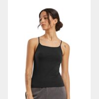 Women’s stretch Jersey short slim top Thumbnail