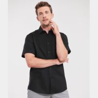 Short sleeve easycare tailored Oxford shirt Thumbnail