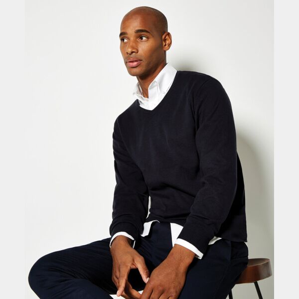 Arundel v-neck sweater long sleeve (classic fit) Thumbnail