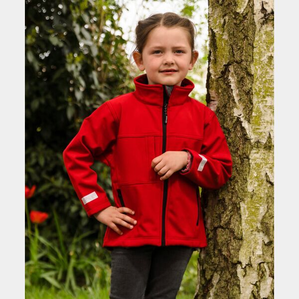 Junior classic softshell 3-layer jacket Thumbnail