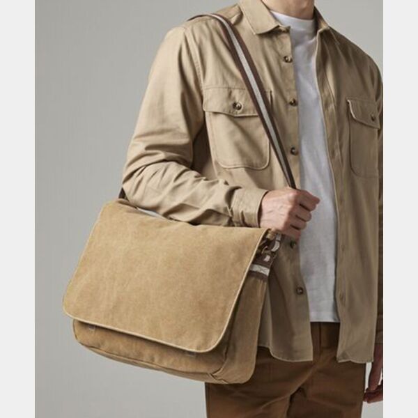 Vintage canvas despatch bag Thumbnail