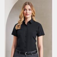 Women's supreme poplin short sleeve shirt Thumbnail