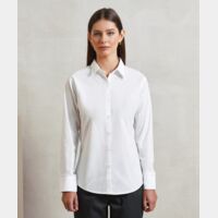 Women's supreme poplin long sleeve shirt Thumbnail