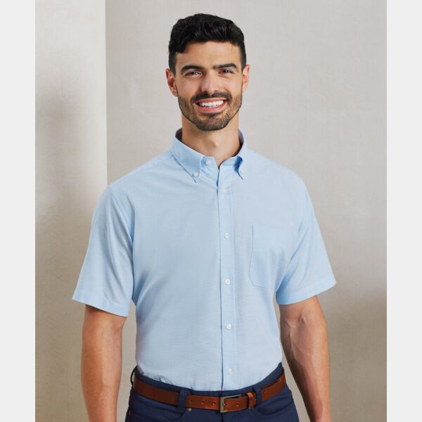 Signature Oxford short sleeve shirt Thumbnail