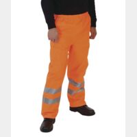 Hi-vis waterproof overtrousers (HVS462) Thumbnail