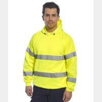 Hi-vis hooded sweatshirt (B304) Thumbnail