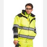Hi-vis classic bomber jacket (C466) Thumbnail