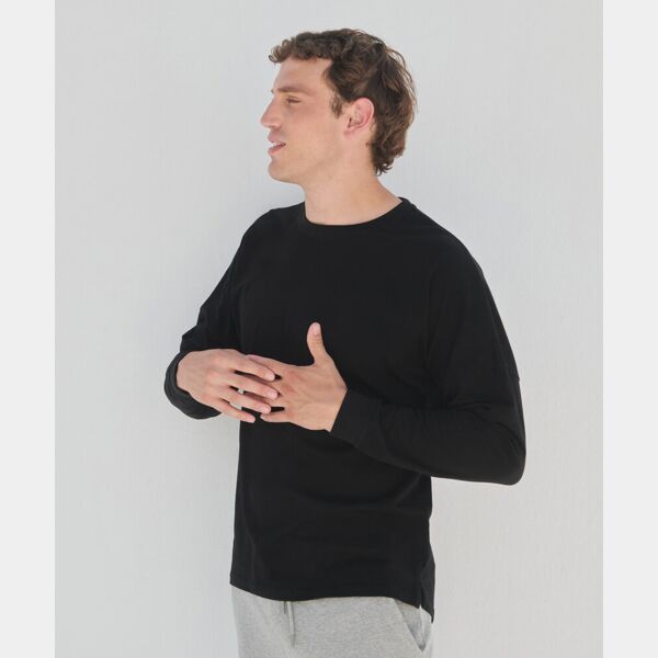 Unisex drop shoulder slogan top Thumbnail