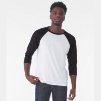 Canvas Unisex 3/4 Sleeve Baseball T-Shirt Thumbnail