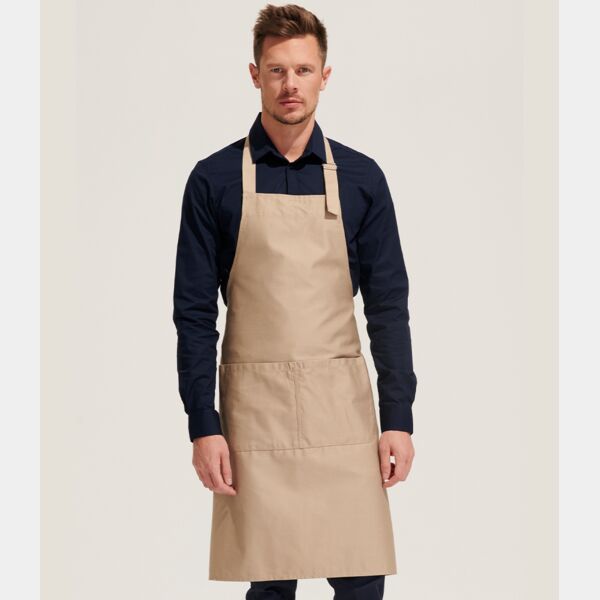 SOL'S Gala Long Bib Apron Thumbnail